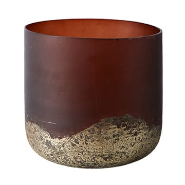 Vase Lana Ø14x14 cm - Brown-gold - MUUBS