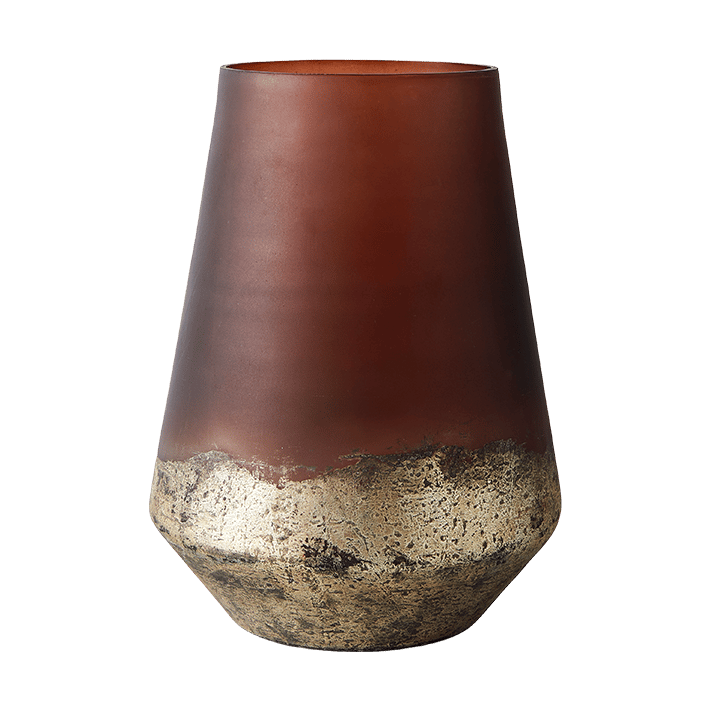 Vase Lana Ø18x26 cm - Brown-gold - MUUBS