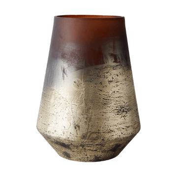 Vase Lana Ø18x26 cm - Brown-gold - MUUBS