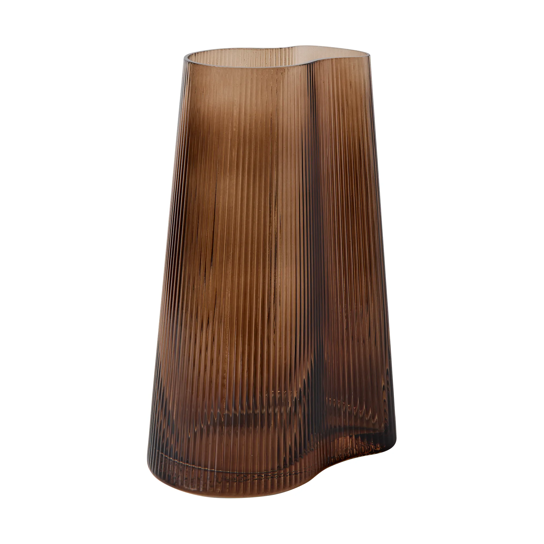 Vase Ripe, Smoked brown, 26 cm MUUBS