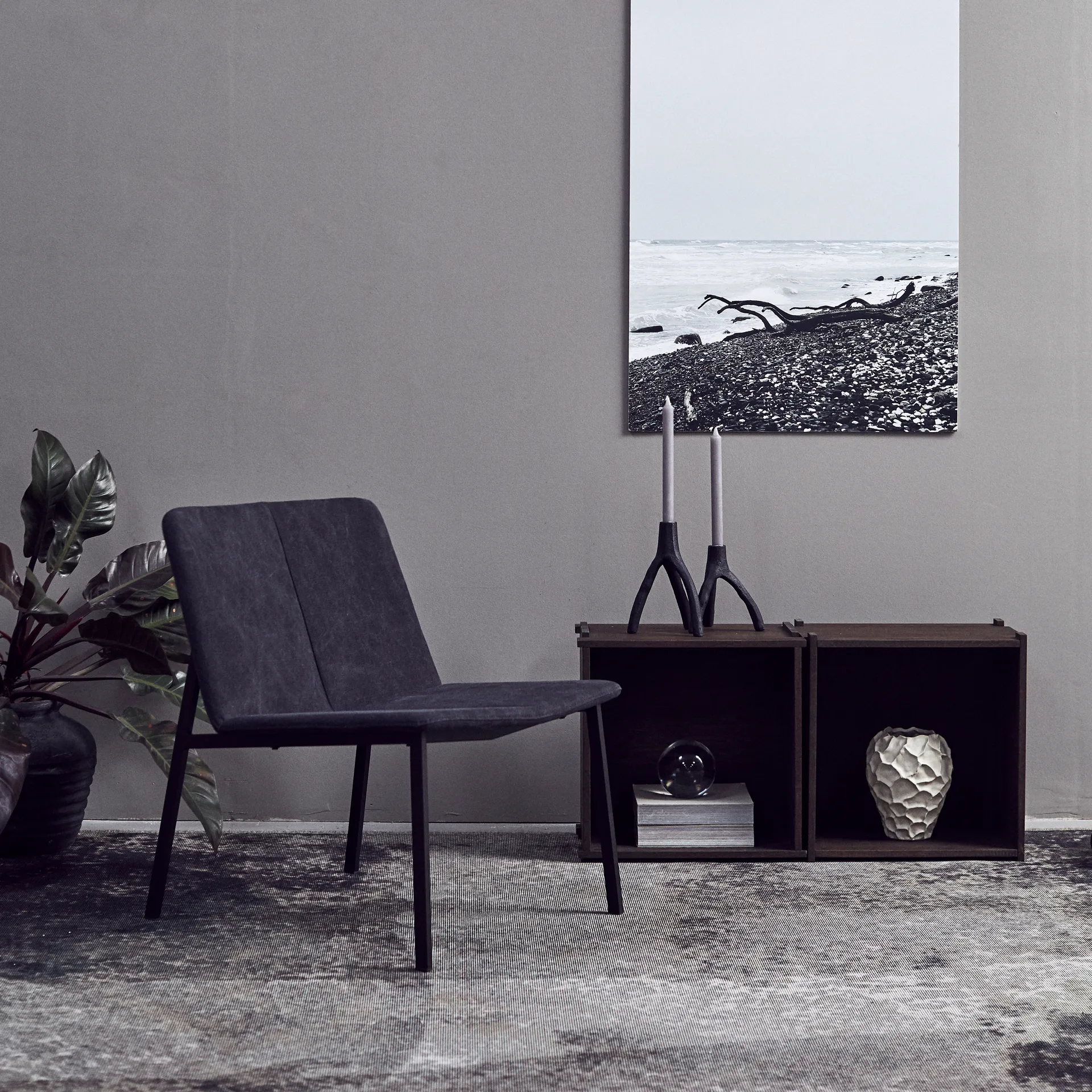 Vase Soil 21,5 cm, Vanilla MUUBS