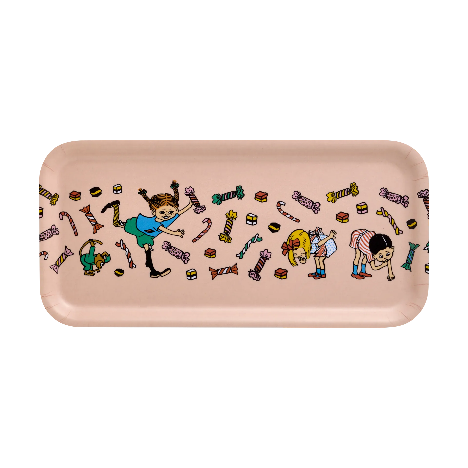 Bocal de rangement Pippi avec couvercle Ø15 cm, Candy Muurla