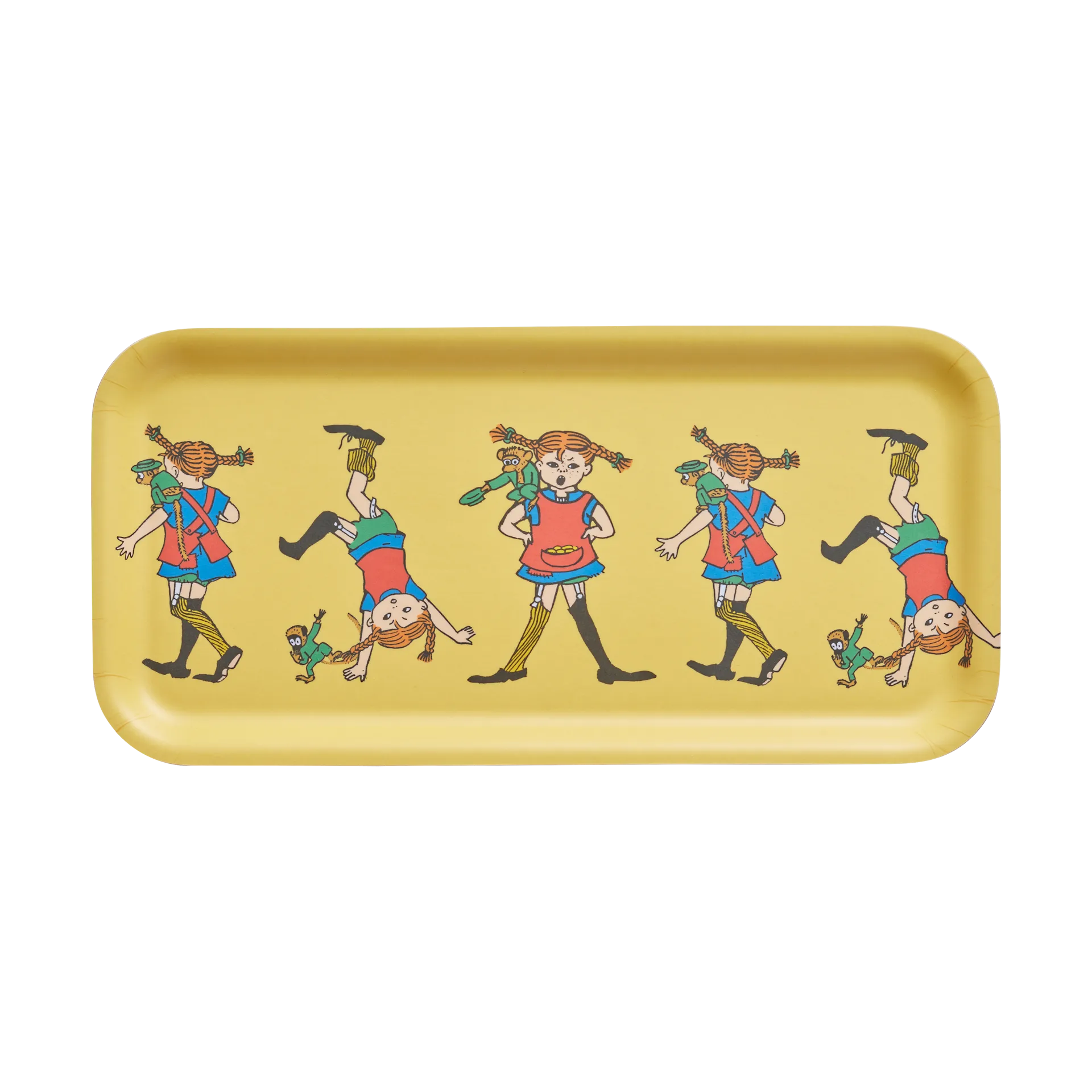 Bocal de rangement Pippi avec couvercle Ø15 cm, Pippi Longstocking Muurla