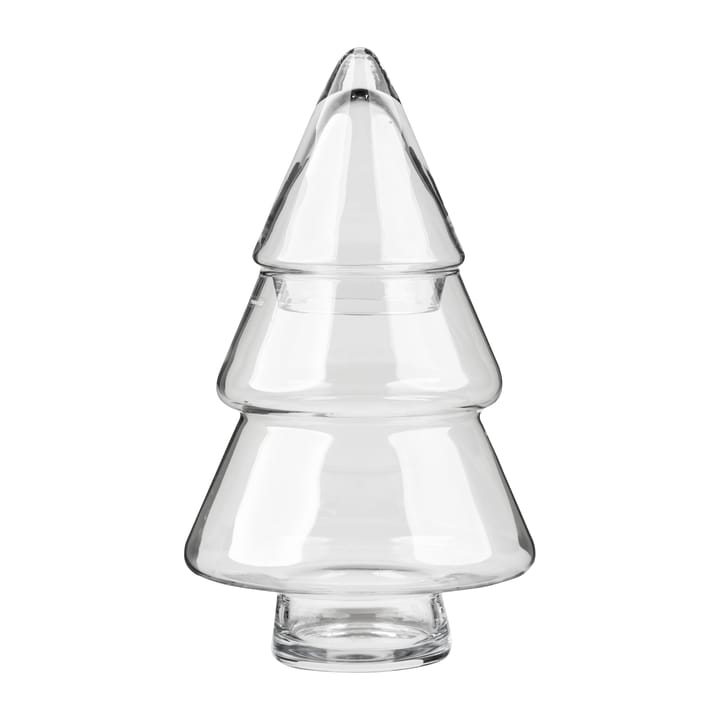 Bocal en verre avec couvercle Glass tree - 30 cm - Muurla