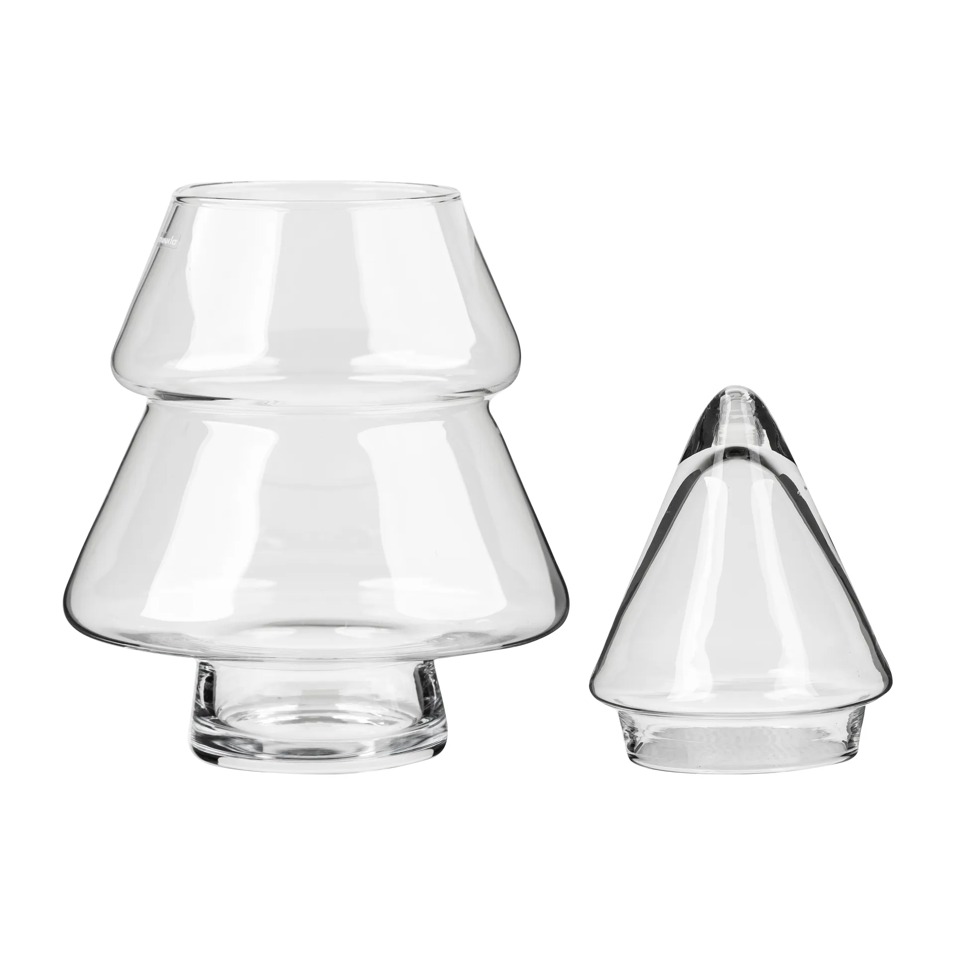 Bocal en verre avec couvercle Glass tree, 30 cm Muurla