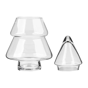 Bocal en verre avec couvercle Glass tree - 30 cm - Muurla
