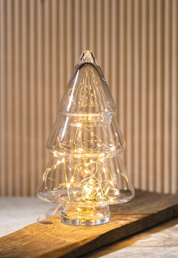 Bocal en verre avec couvercle Glass tree - 30 cm - Muurla
