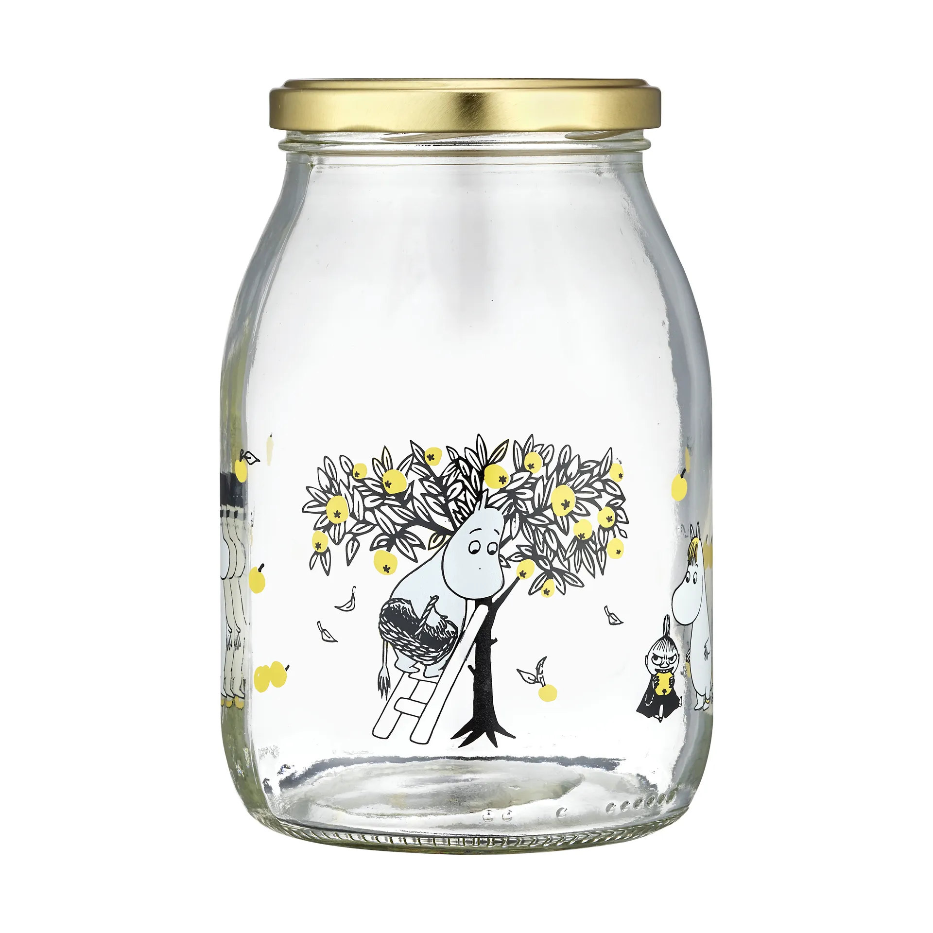 Bocal en verre Moomin 1 L, Apples Muurla
