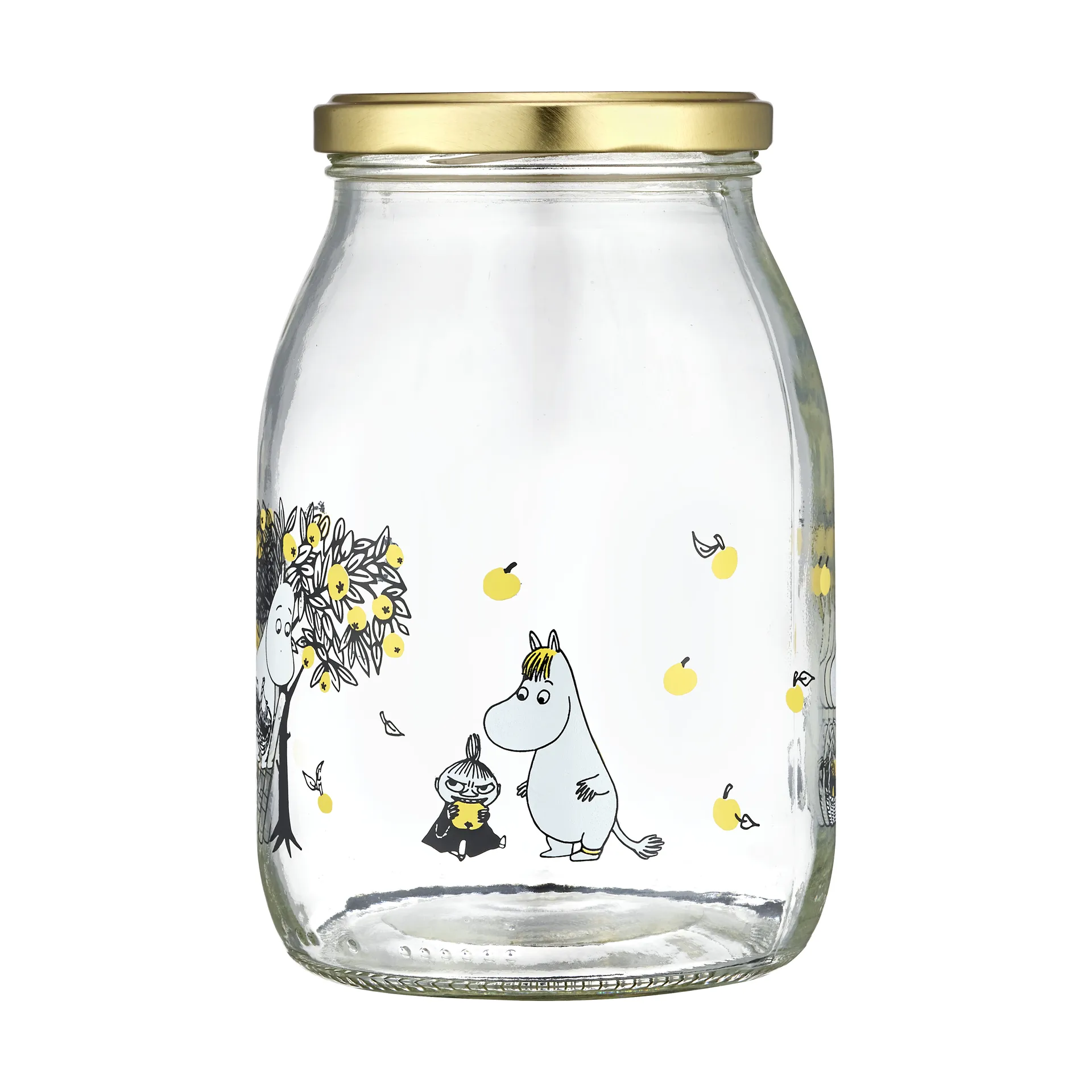 Bocal en verre Moomin 1 L, Apples Muurla