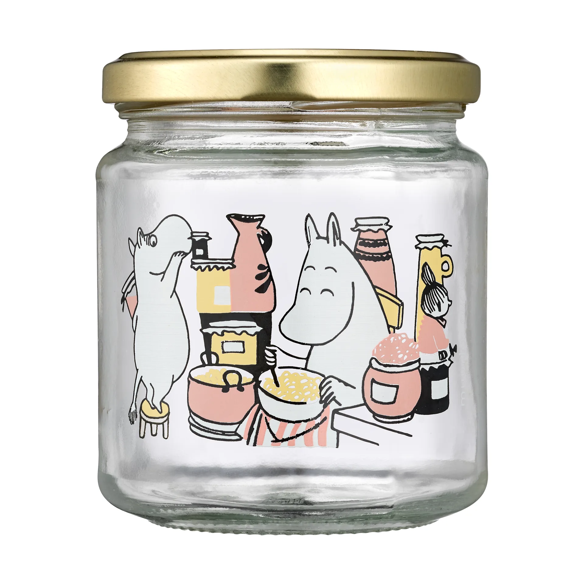 Bocal en verre Moomin 30 cl, Jam Muurla
