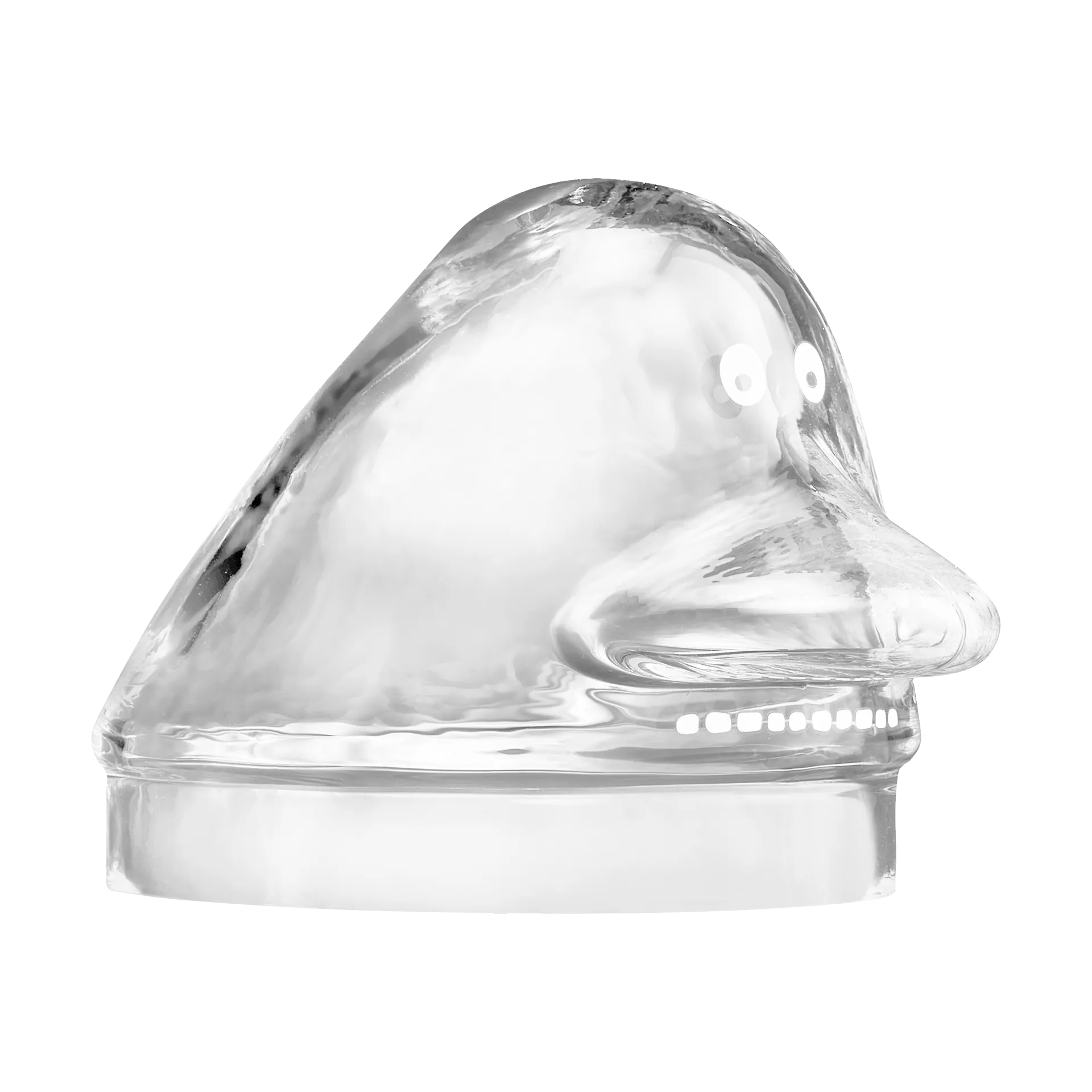 Bocal en verre Moomin, Groke Muurla