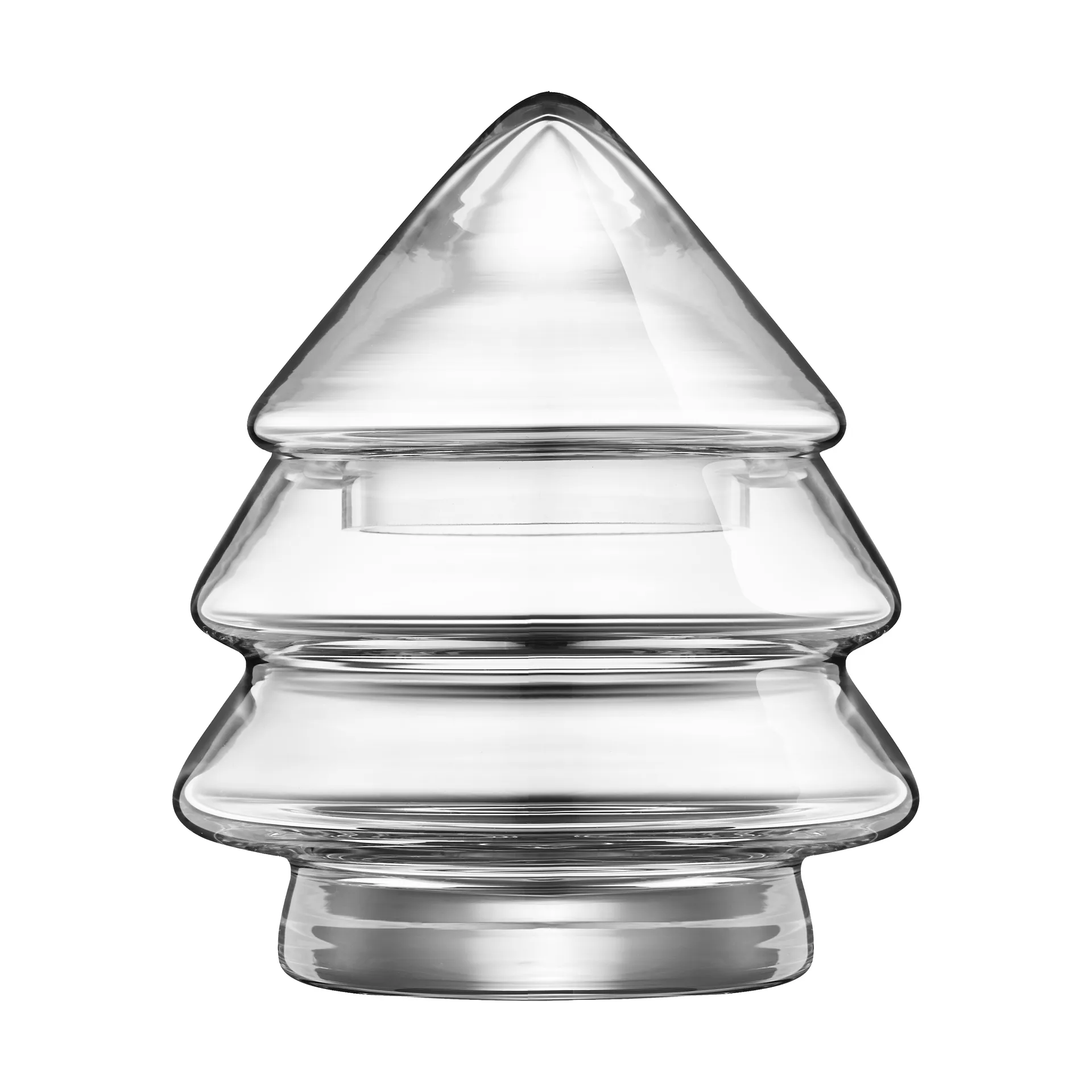 Bocal en verre Muurla 12 cm, Sapin Muurla