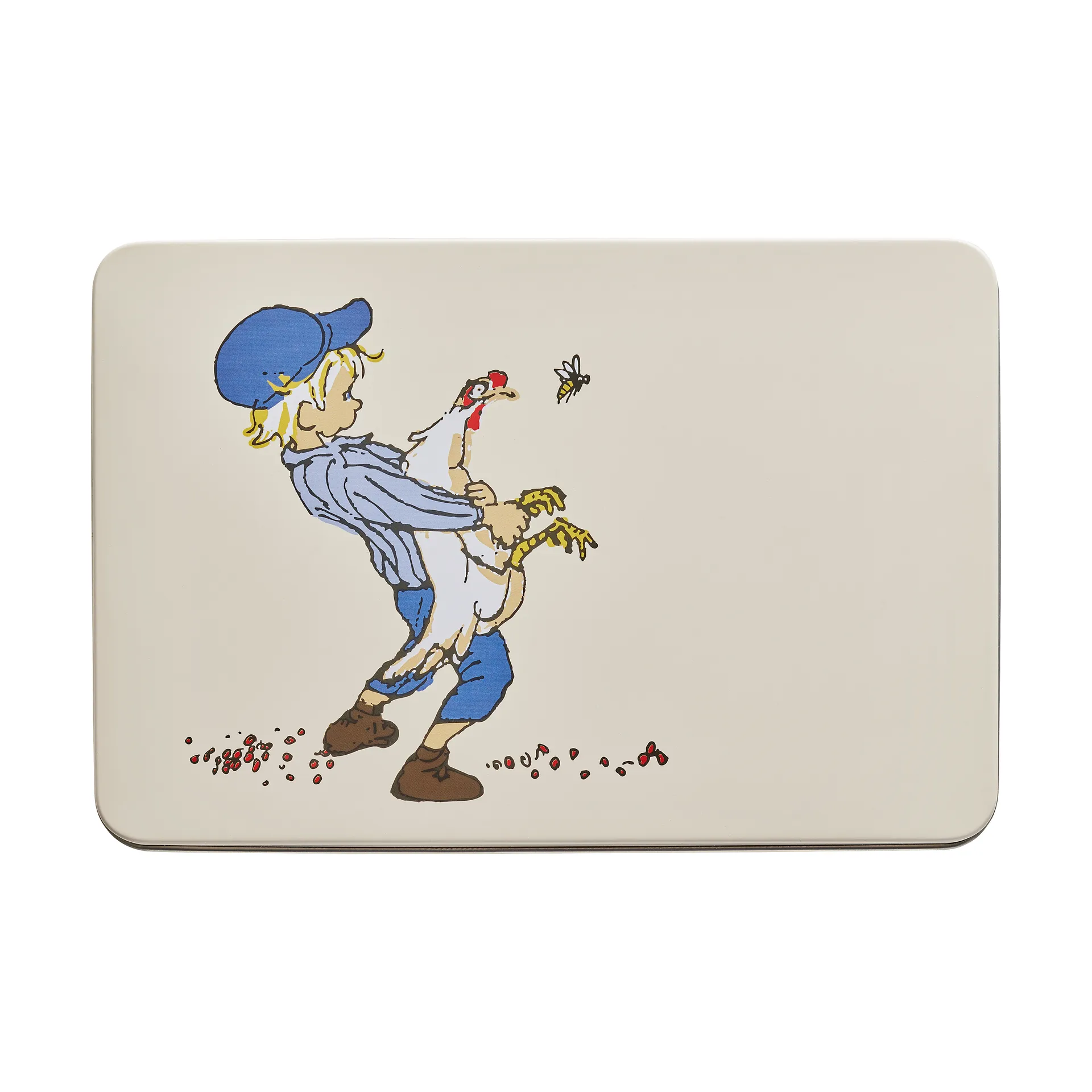 Boîte en métal Emil 18x12x6 cm, Cluck Cluck Muurla