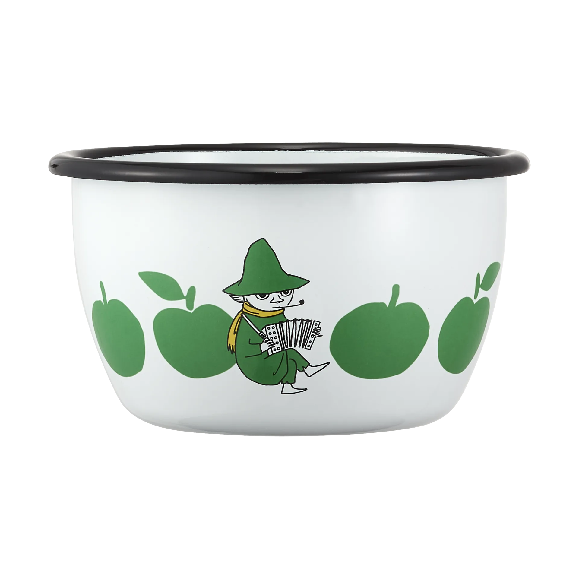Bol en émail Moomin 60 cl, Joyfull Apples Muurla