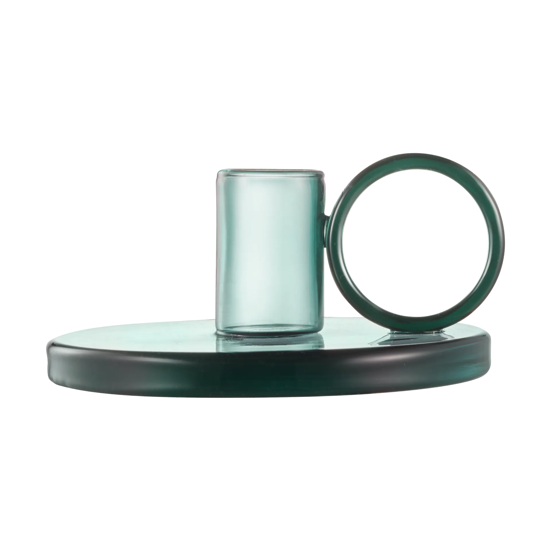 Bougeoir Loop Ø11 cm, Teal Muurla