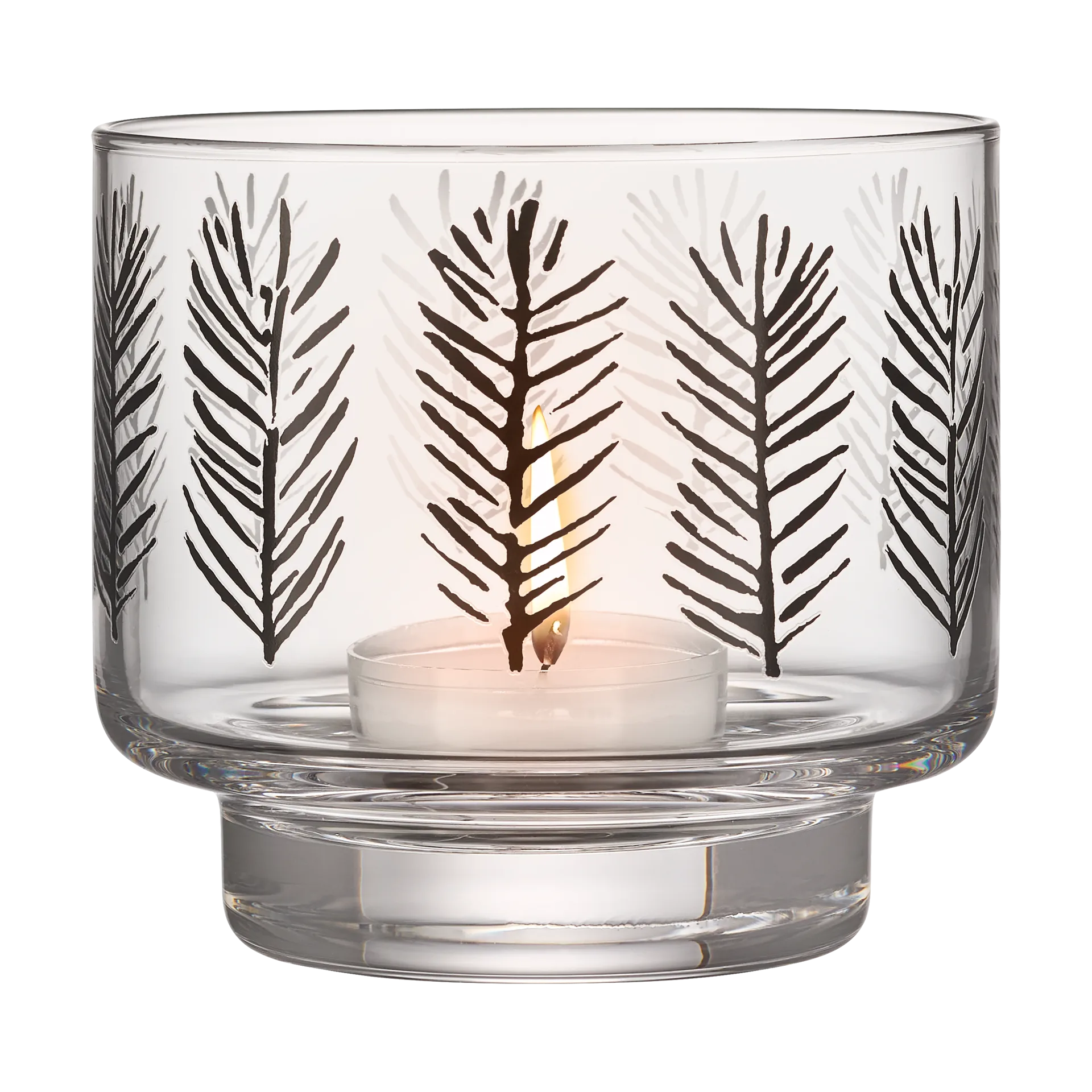 Bougeoir Teemu Järvi x Muurla Ø9x8 cm, Spruce branches Muurla