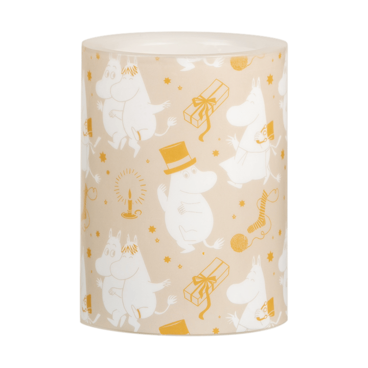 Bougie bloc LED Moomin 10 cm - Sparkling stars - Muurla