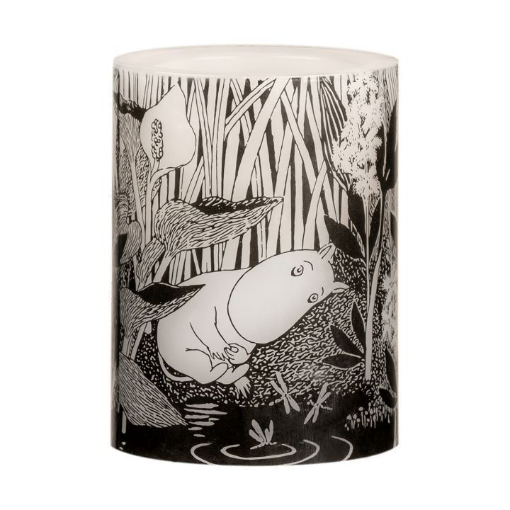 Bougie bloc LED Moomin 10 cm - The pond - Muurla