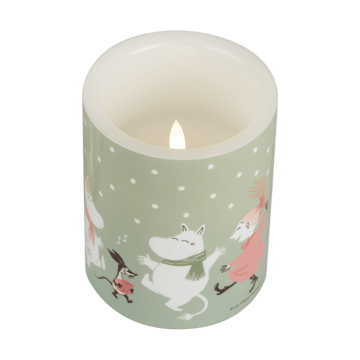 Bougie bloc LED Moomin 12,5 cm - Festive spirits - Muurla