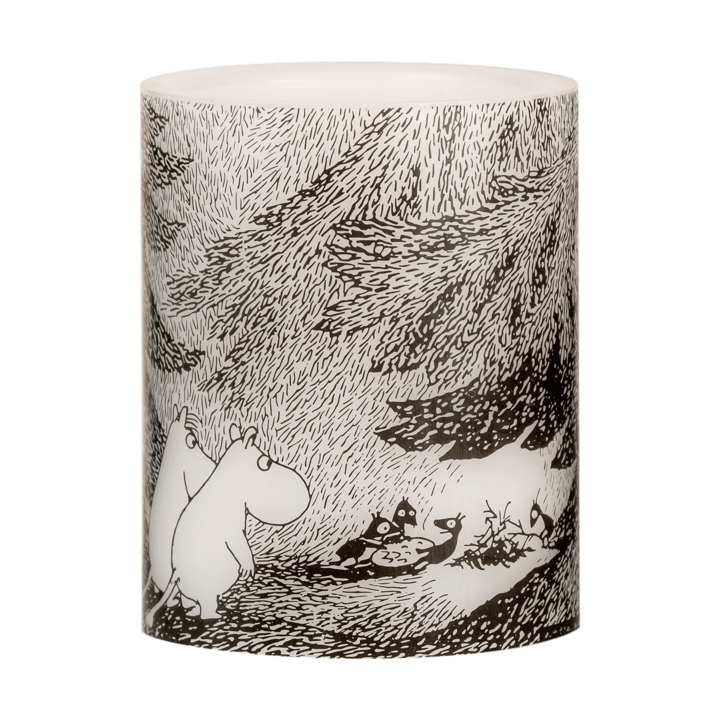 Bougie bloc LED Moomin 12,5 cm - Under the trees - Muurla