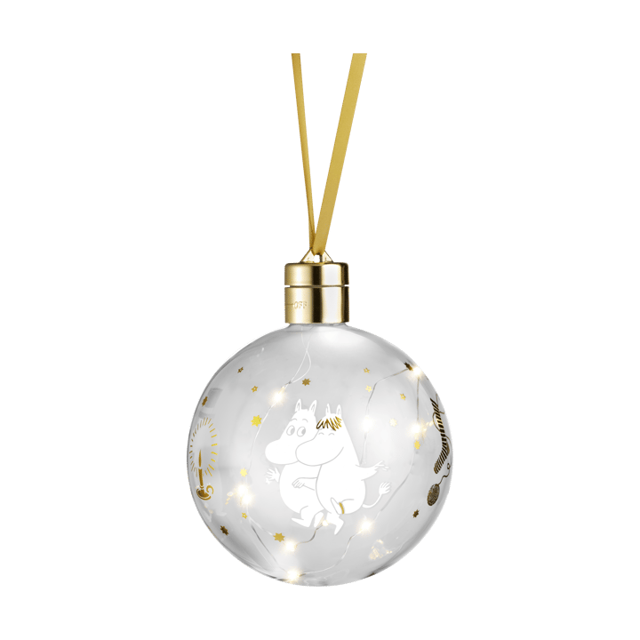 Boule de décoration Mumin avec lumière LED, Étoiles Scintillantes Muurla