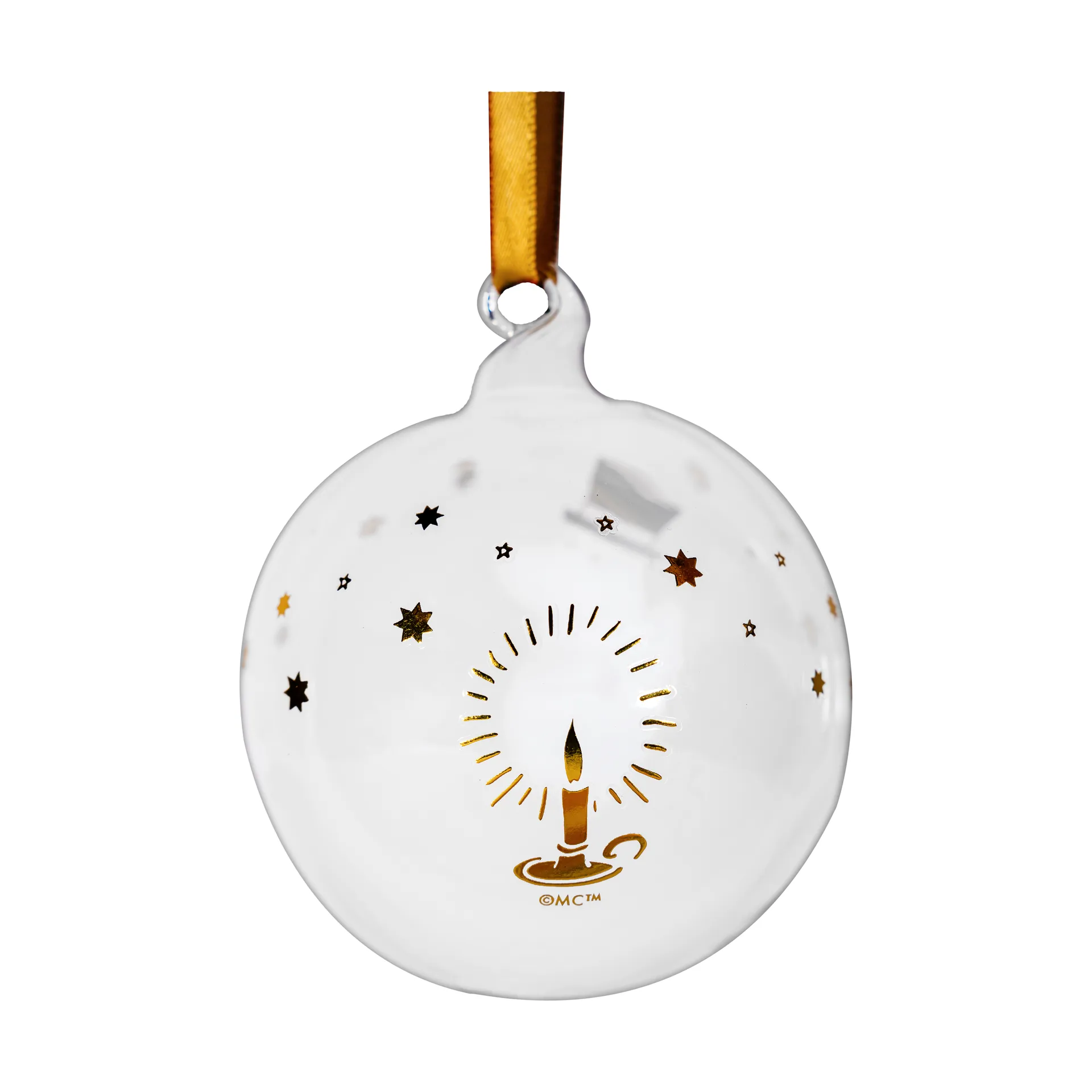 Boule de Noël Moomin Ø7 cm 3 Pièces, Sparkling stars Muurla