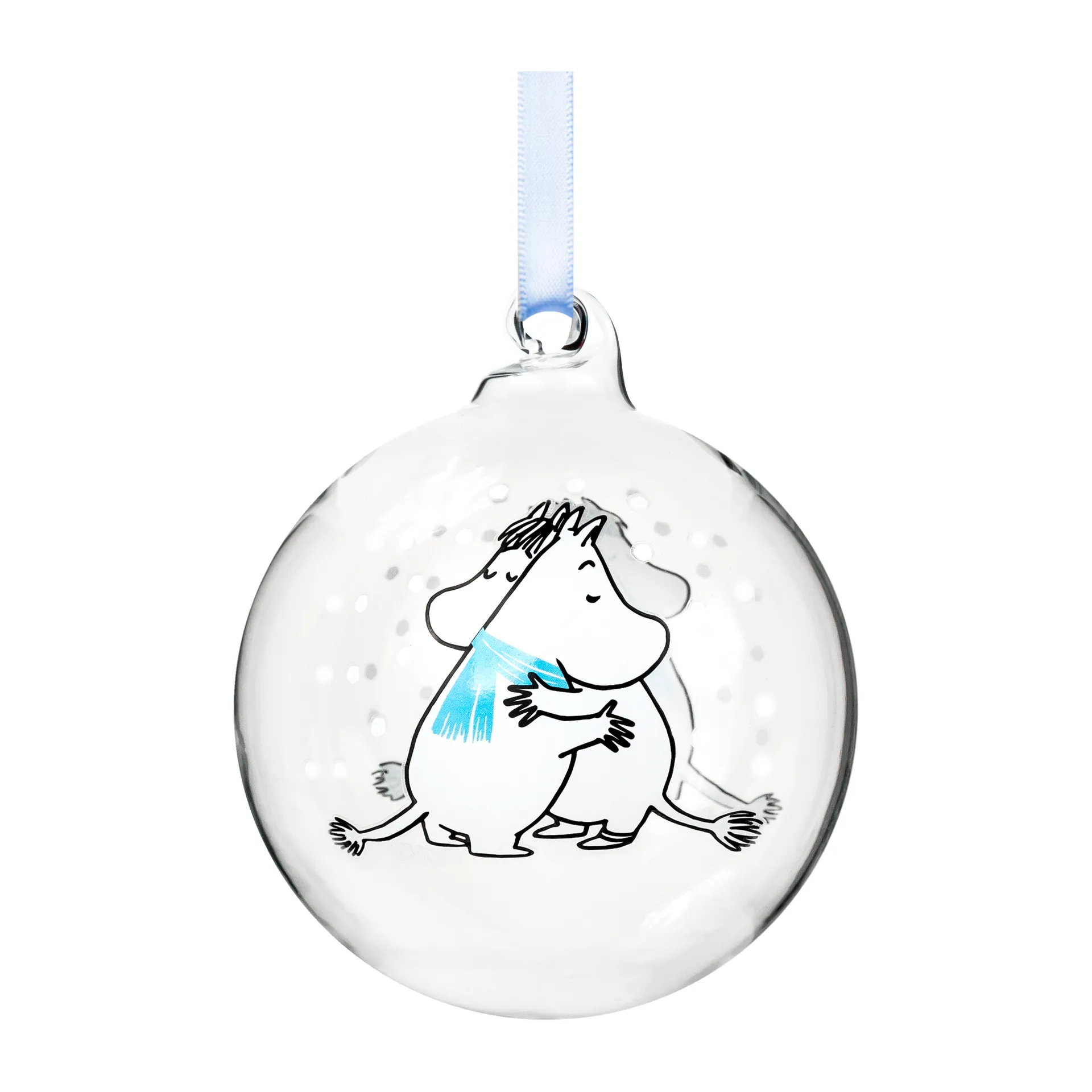 Boule de Noël Moomin Ø7 cm, Cuddle Muurla