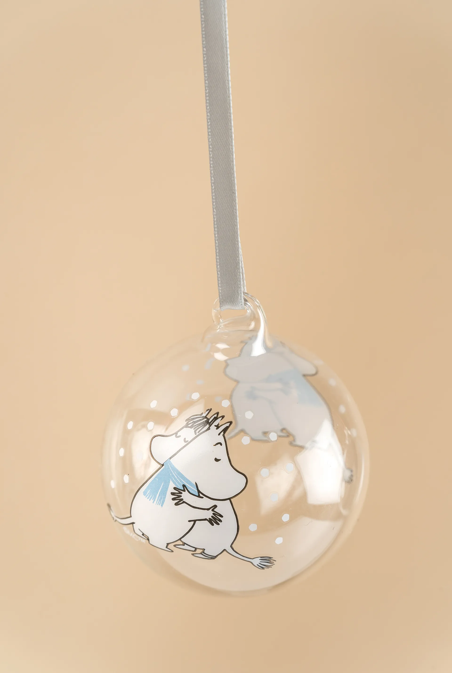 Boule de Noël Moomin Ø7 cm, Cuddle Muurla