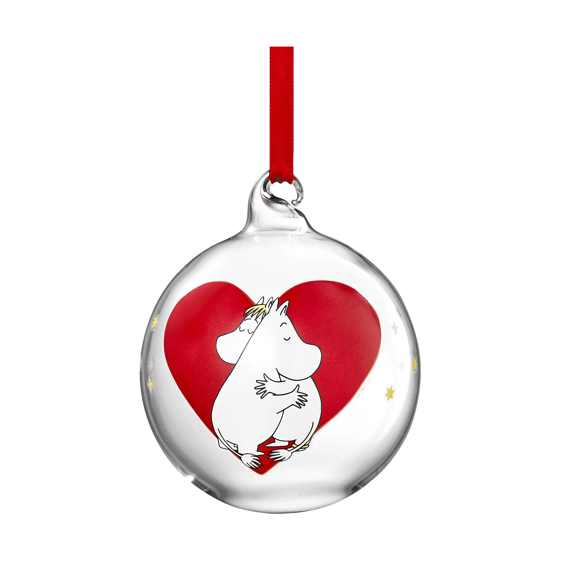 Boule de Noël Moomin Ø7 cm, Heart Muurla