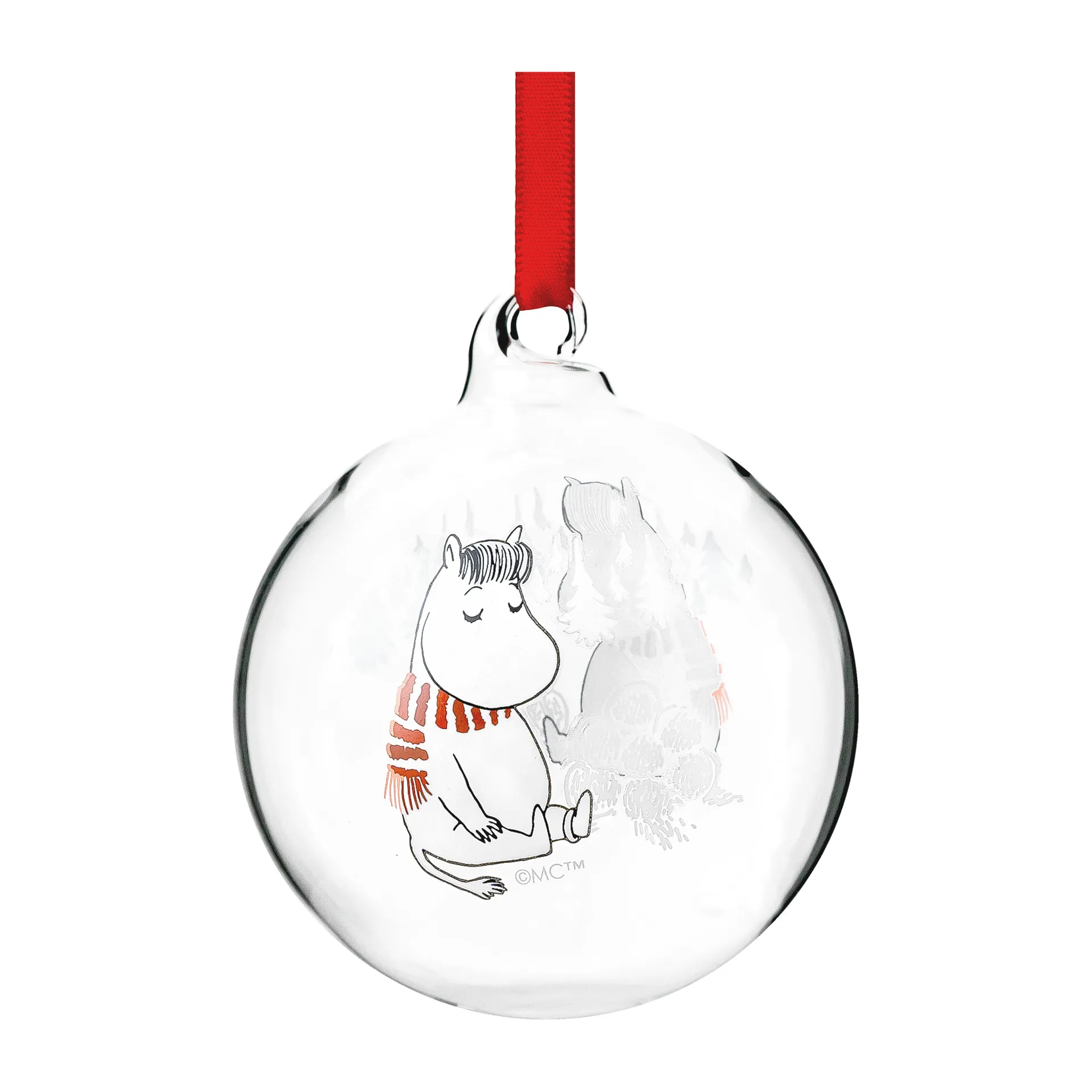 Boule de Noël Moomin Ø7 cm, Snorkmaiden Muurla