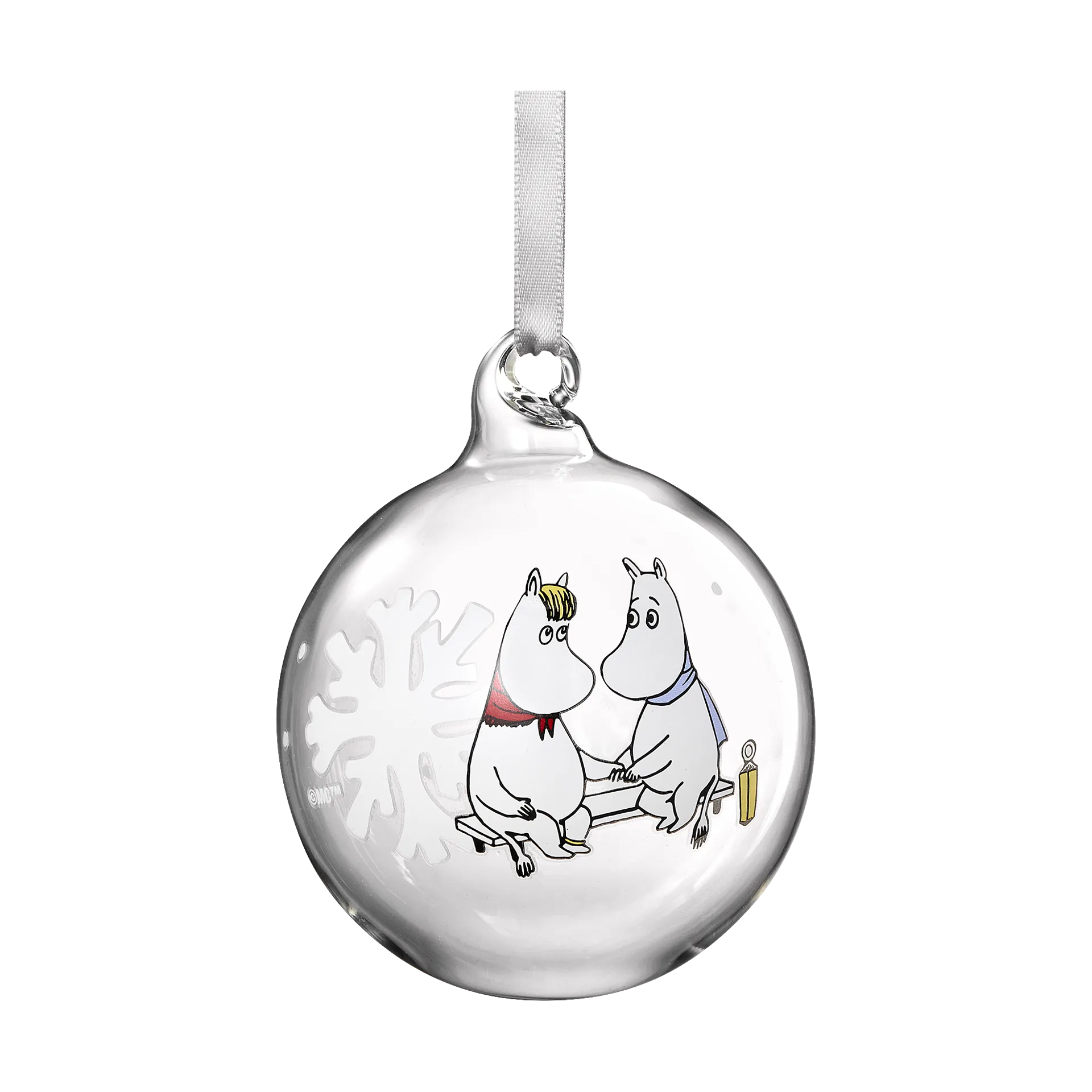 Boule de Noël Moomin Ø7 cm, Snowflake Muurla