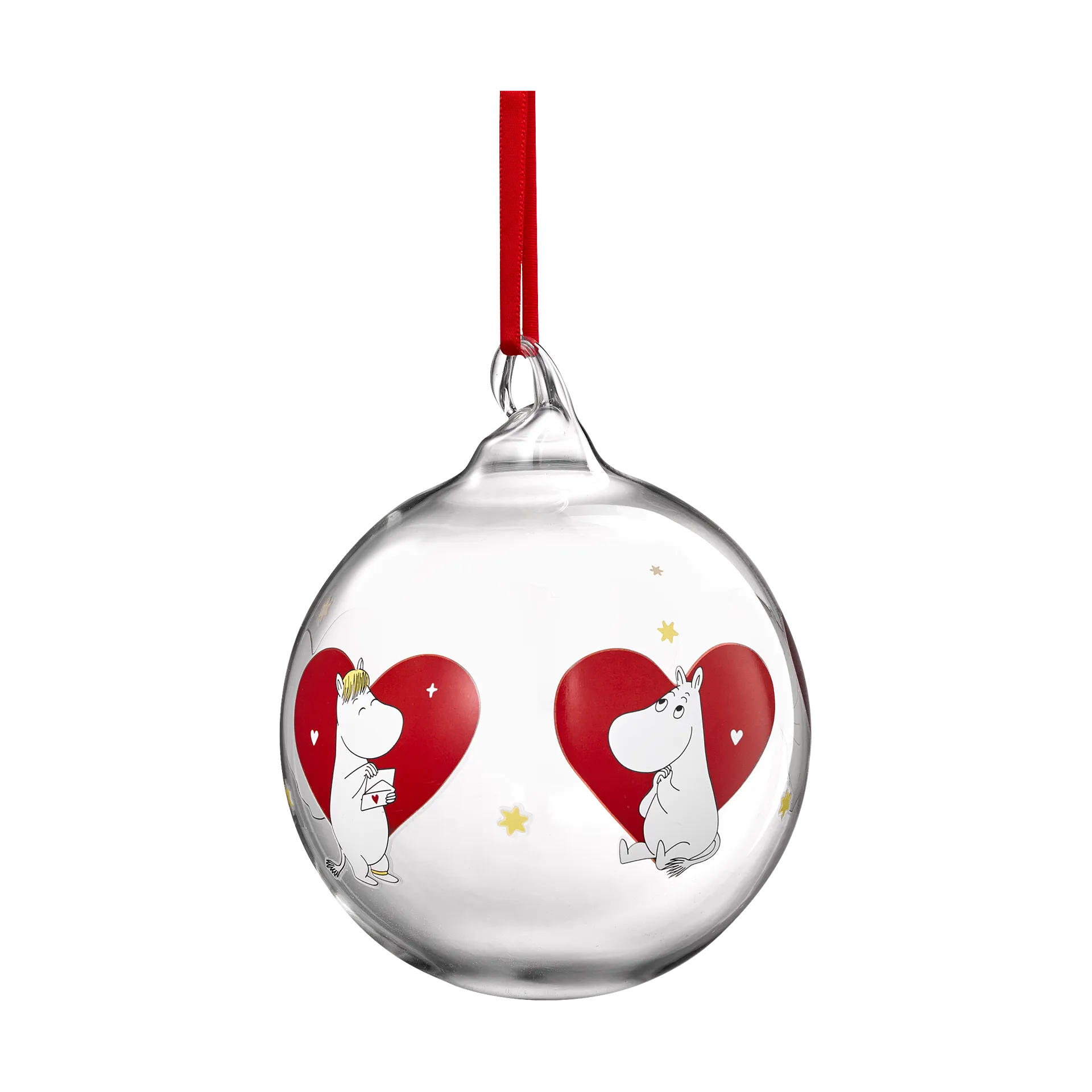 Boule de Noël Moomin Ø9 cm, Heart Muurla