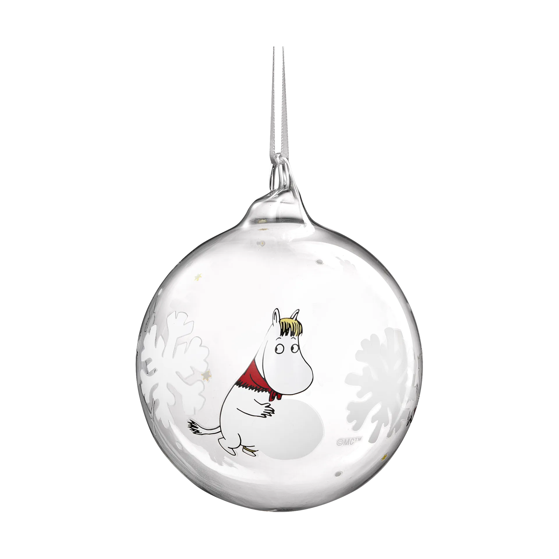 Boule de Noël Moomin Ø9 cm, Snowflake Muurla