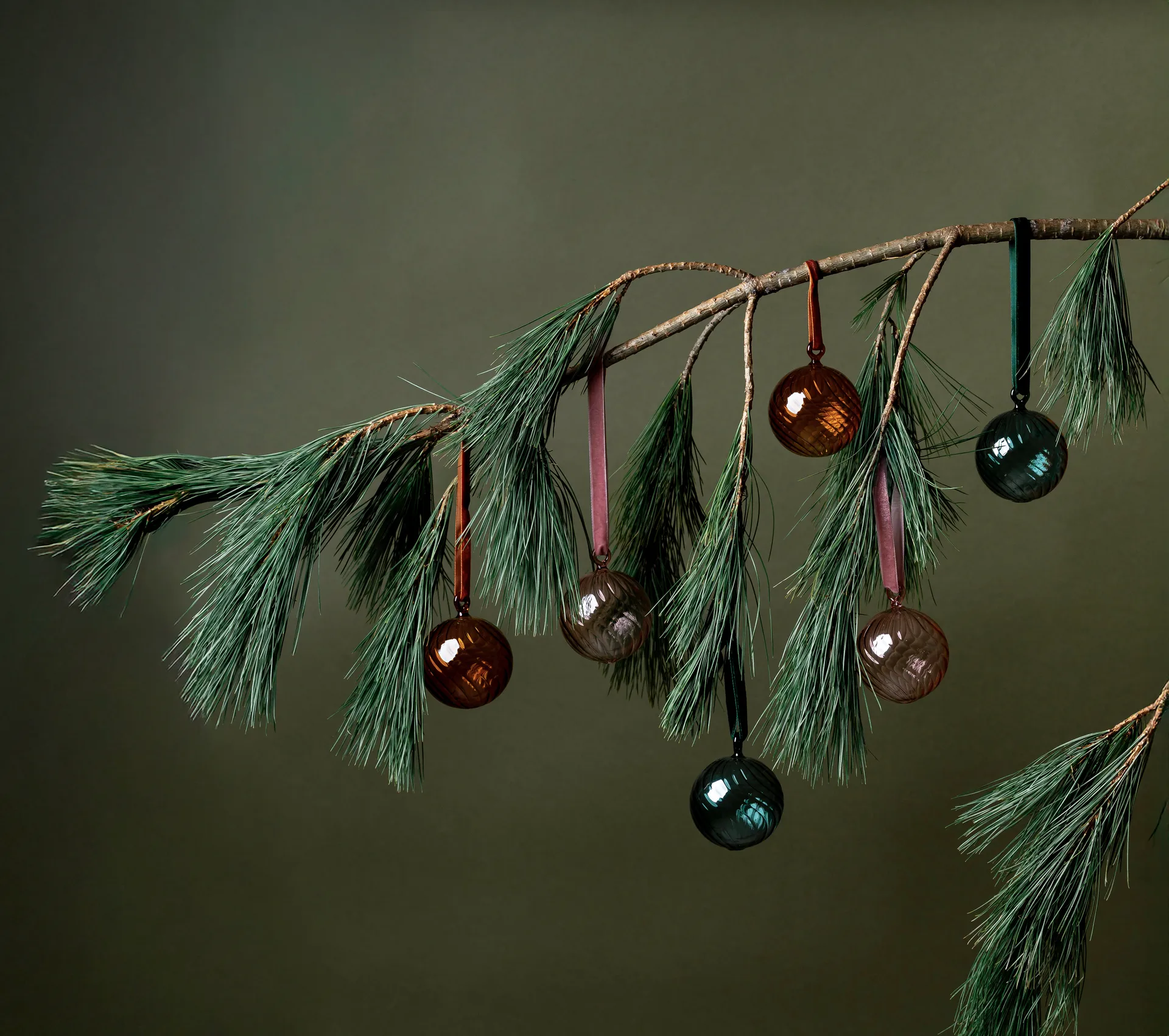 Boule de Noël Muurla Ø6 cm, Teal Muurla
