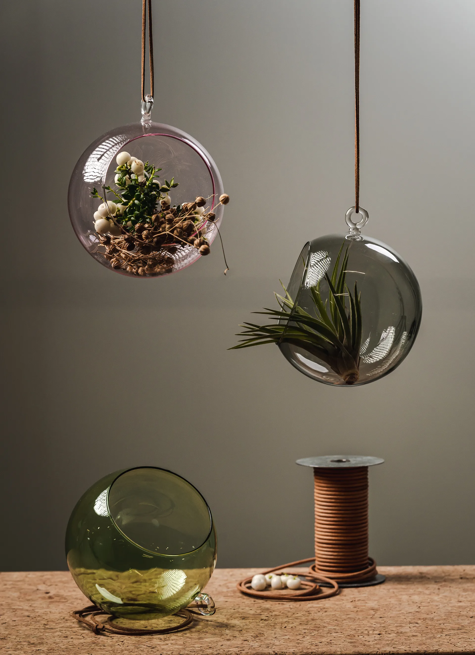 Boule décorative Muurla Ø12 cm, Rose Muurla