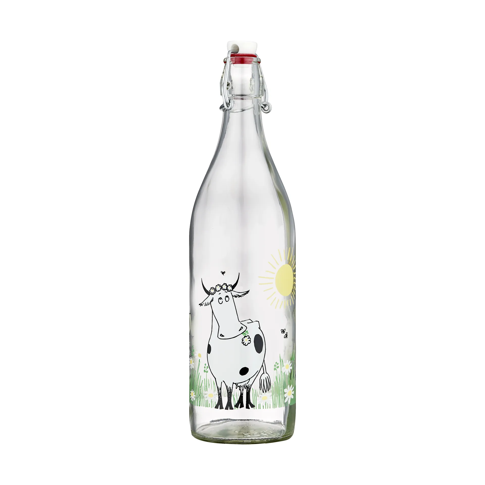 Bouteille de verre Moomin 1 L, Meadow Muurla