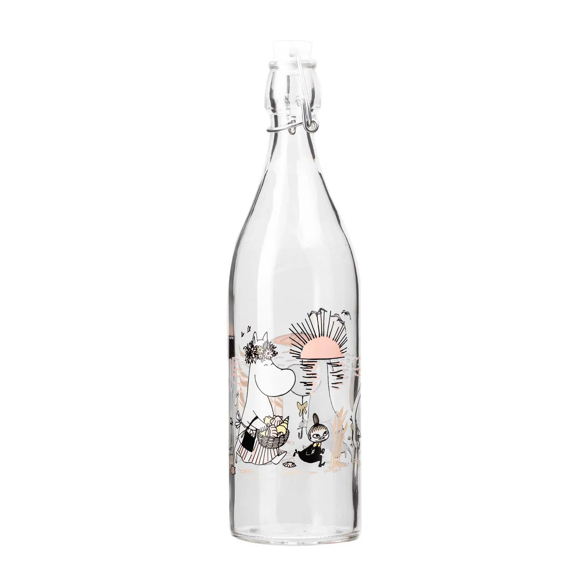 Bouteille de verre Moomin 1 L, The Beach Muurla