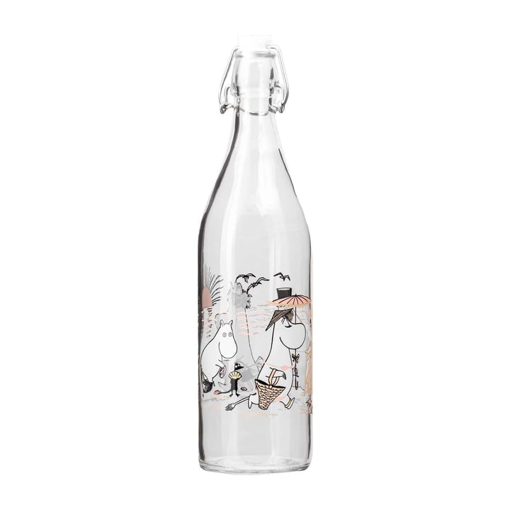 Bouteille de verre Moomin 1 l - The Beach - Muurla