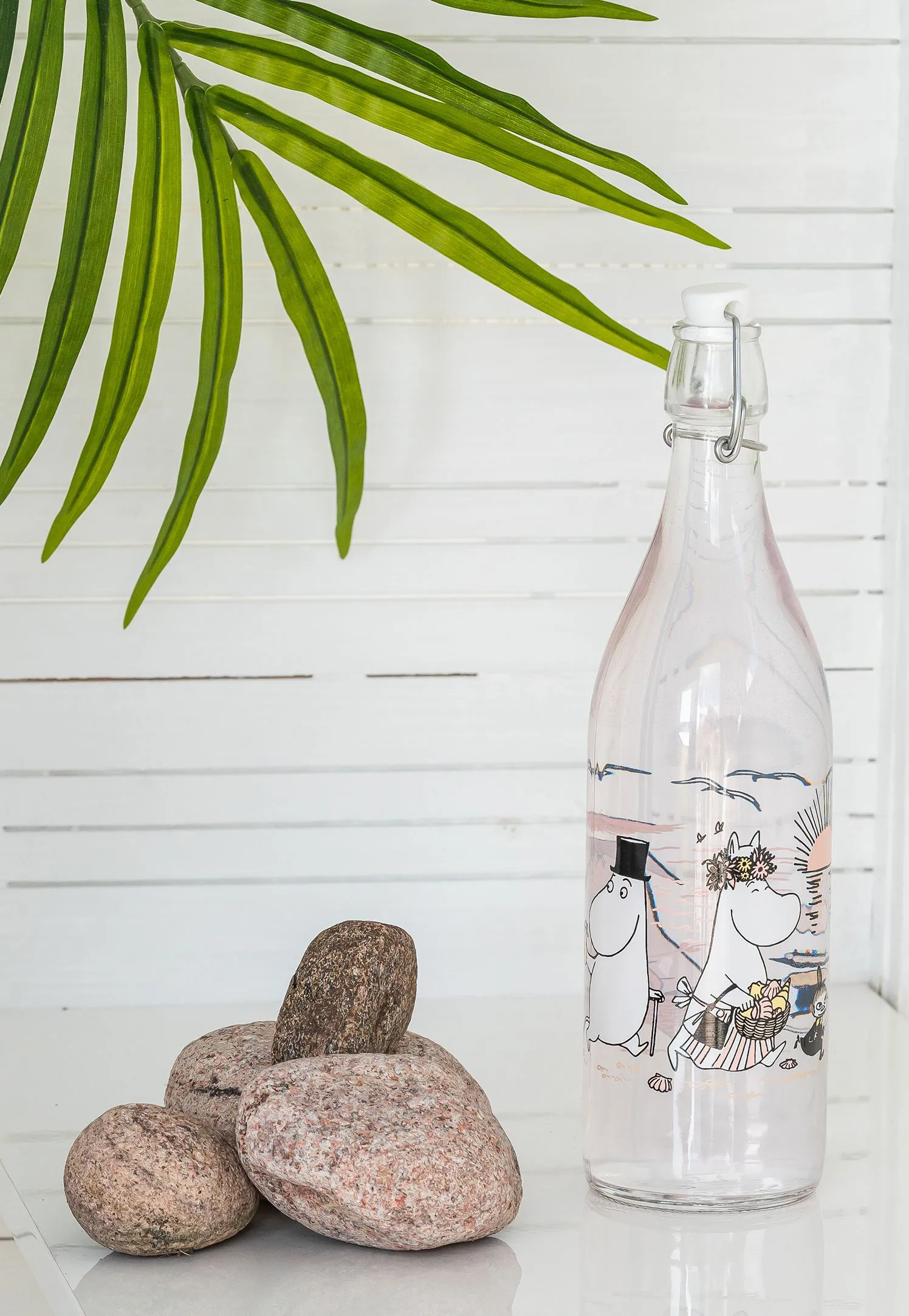 Bouteille de verre Moomin 1 L, The Beach Muurla