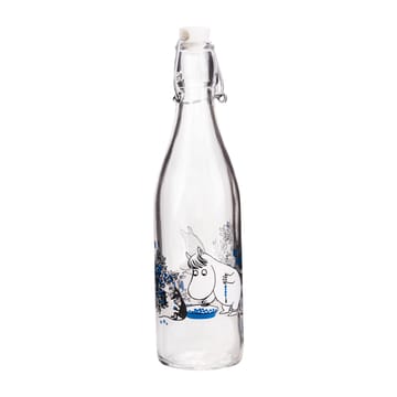 Bouteille en verre Blueberries 0,5 L - Transparent - Muurla