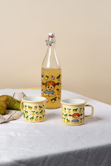 Bouteille en verre Pippi 1 L - Fruits - Muurla