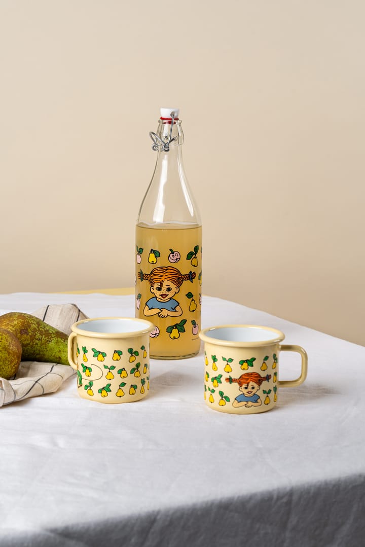 Bouteille en verre Pippi 1 L, Fruits Muurla