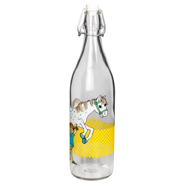 Bouteille en verre Pippi 1 l - Multi - Muurla