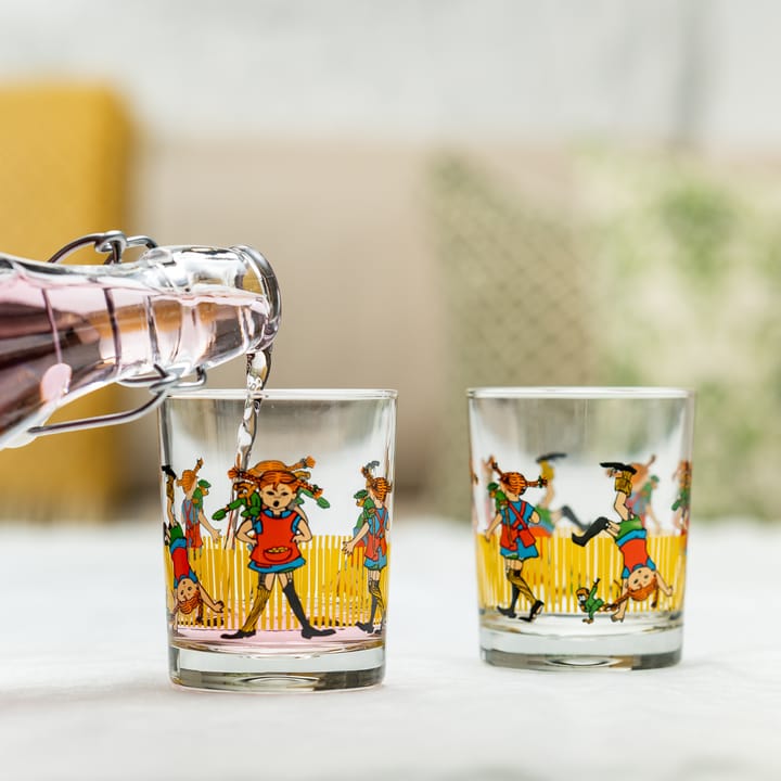 Bouteille en verre Pippi 1 l - Multi - Muurla