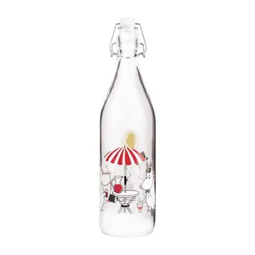 Bouteille en verre Summertime 1 L - Transparent - Muurla