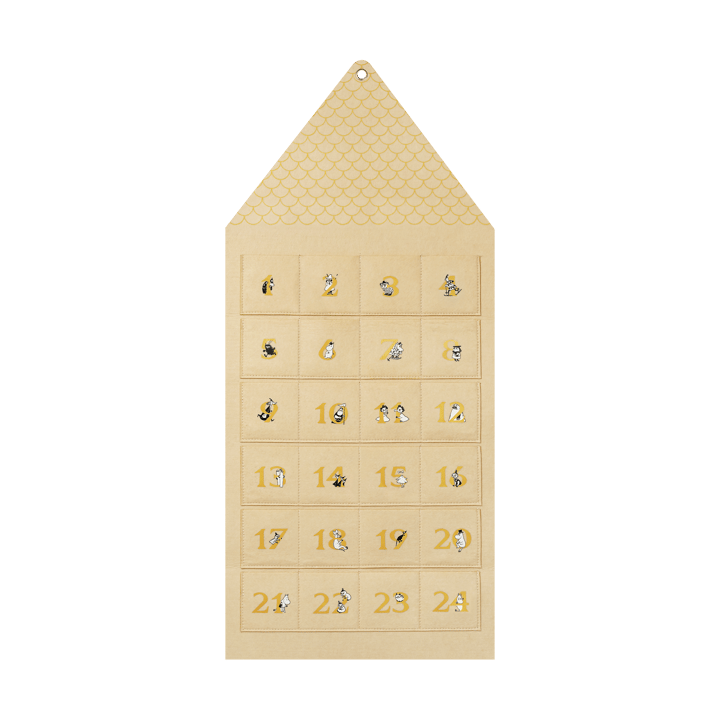 Calendrier de l'Avent Moominhouse 45x100 cm - Beige - Muurla