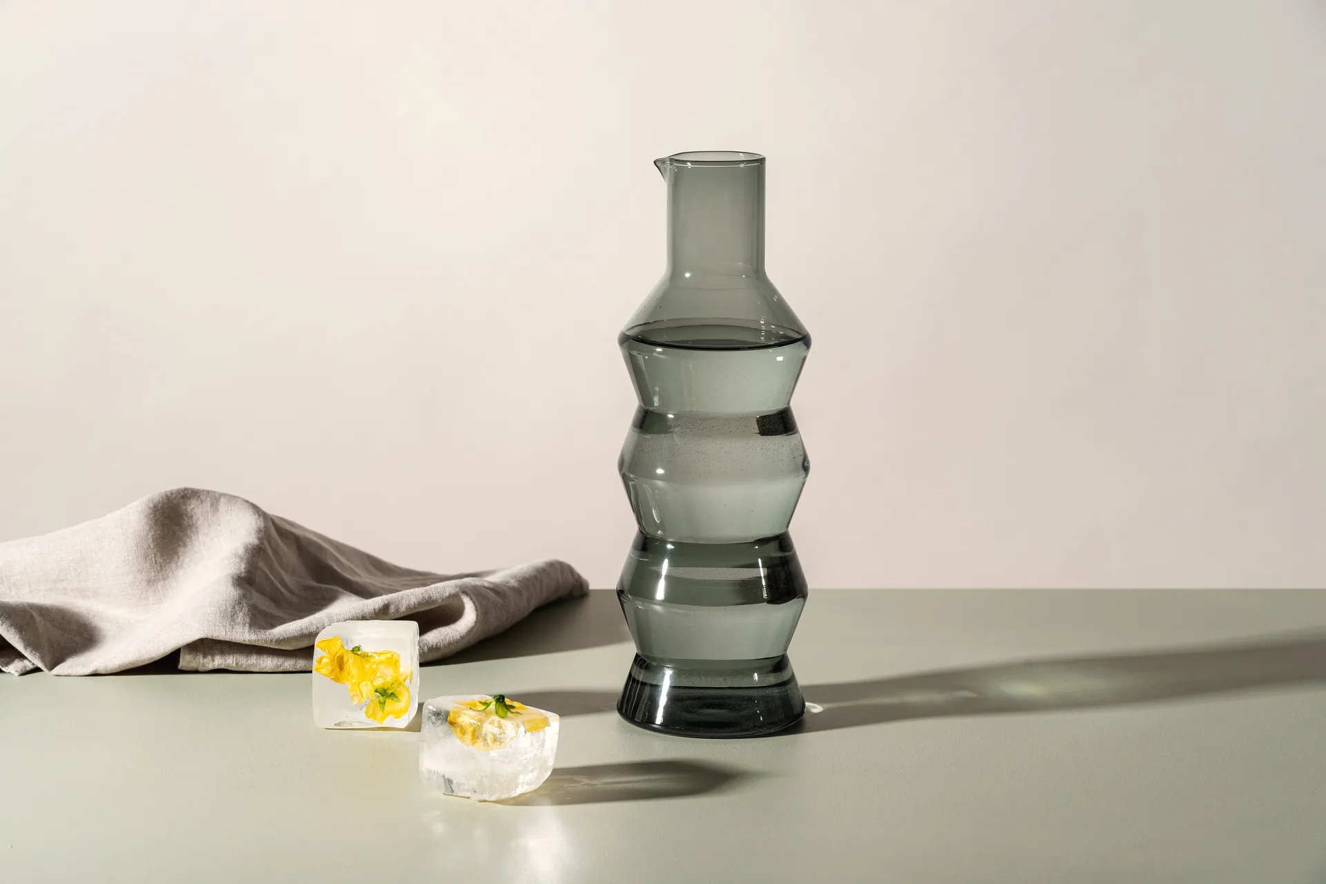 Carafe Wave 1,3 L, Gris Muurla