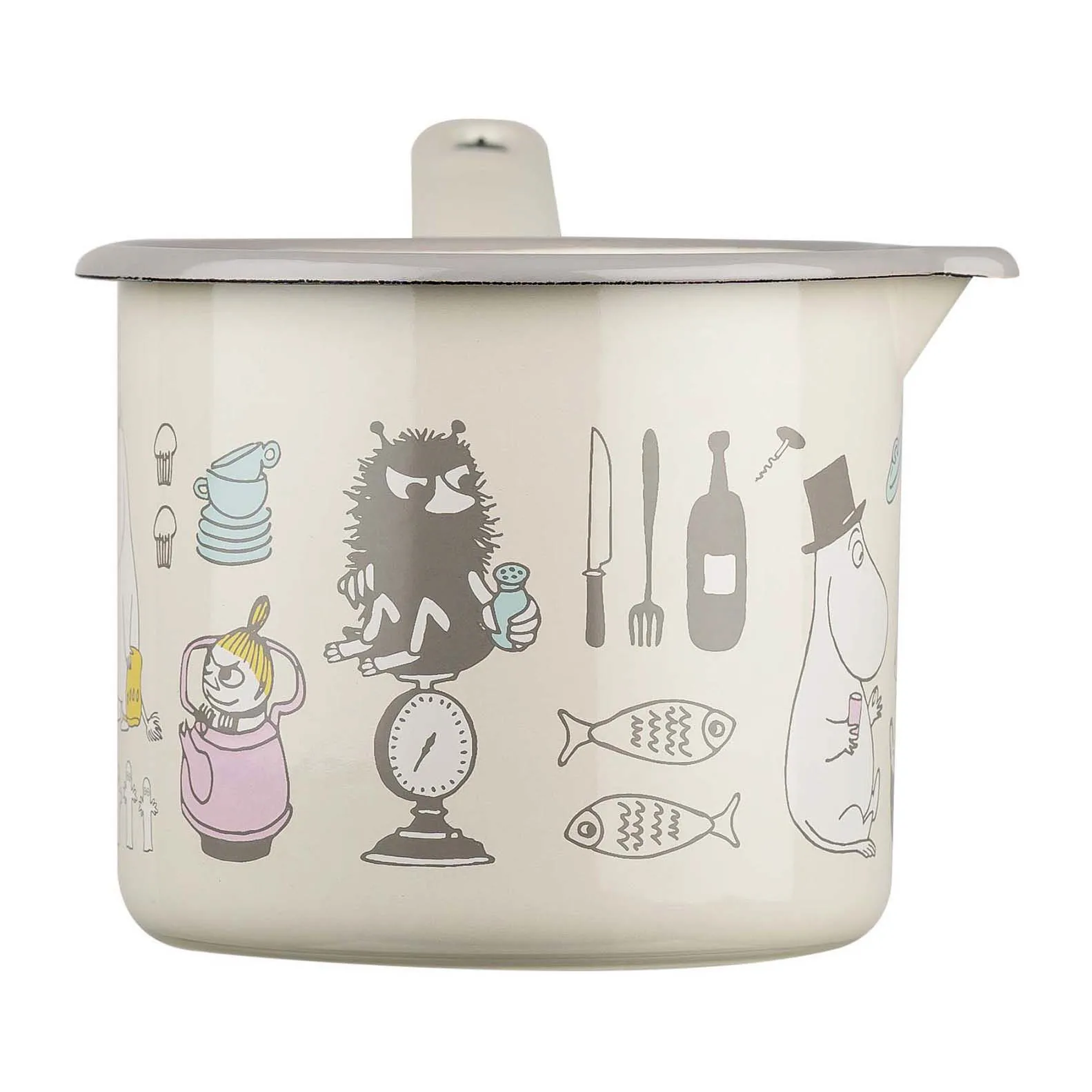 Casserole Moomin Bon Appétit 1,3 litre, Beige Muurla