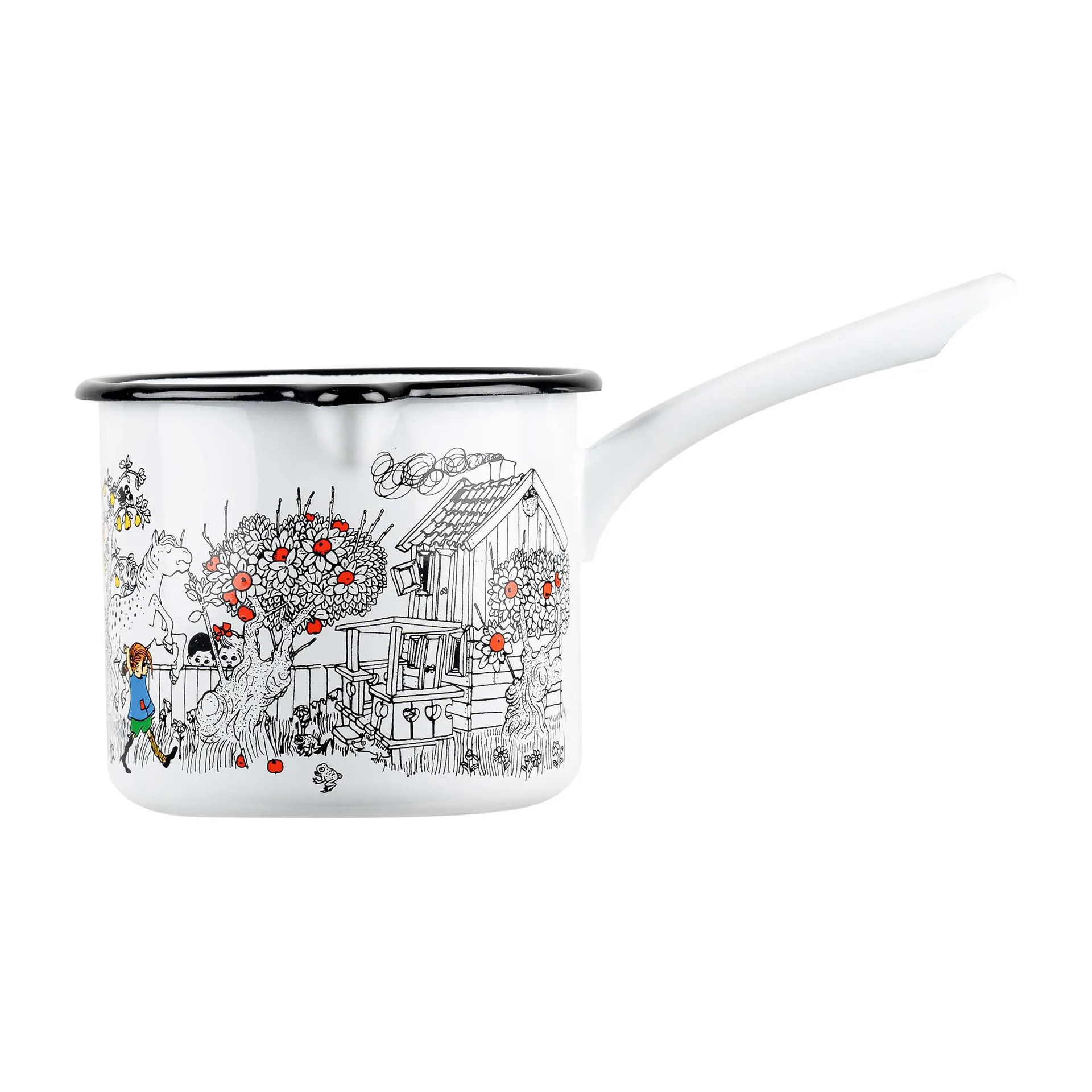 Casserole Pippi The Way Home 1,3 litre, White Muurla