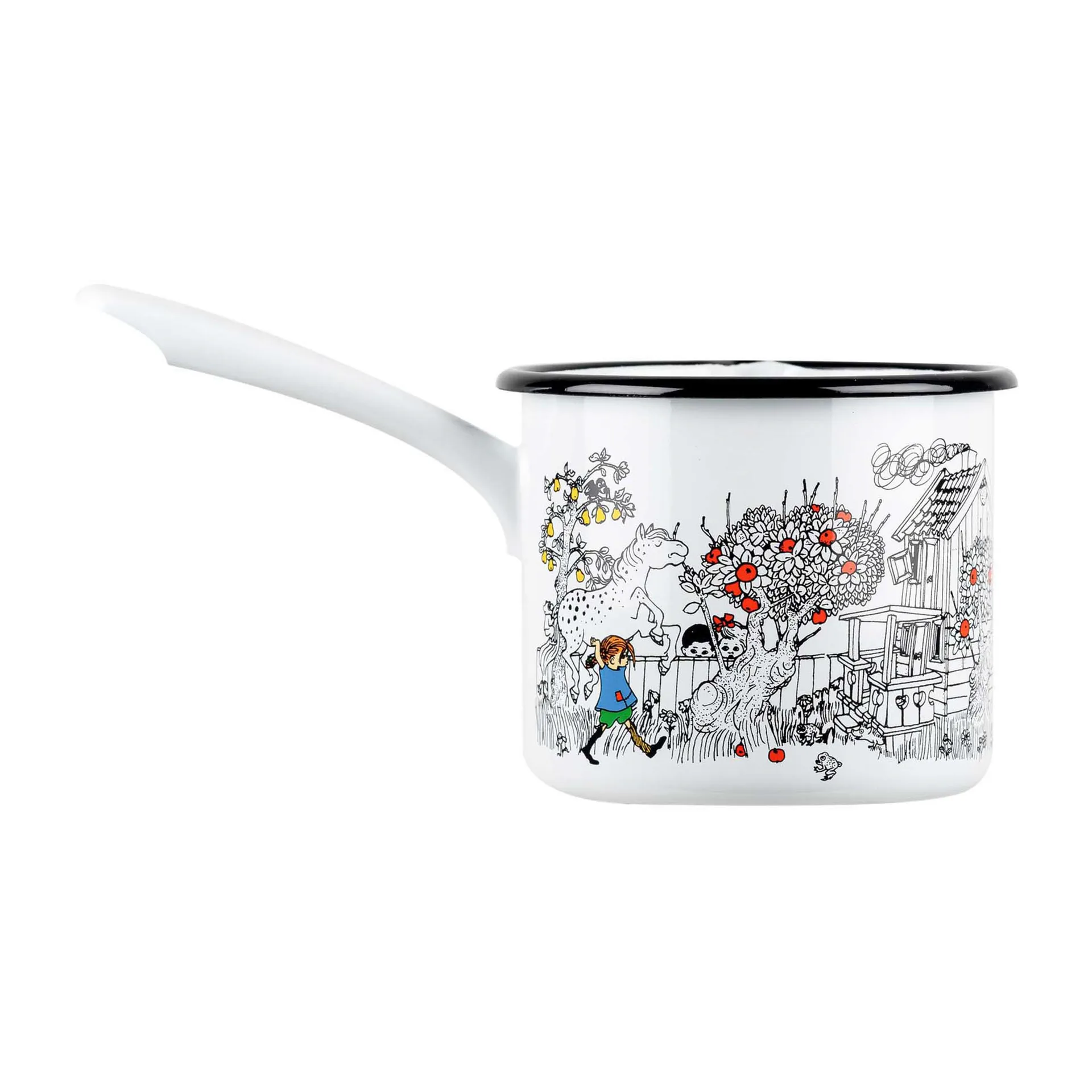 Casserole Pippi The Way Home 1,3 litre, White Muurla